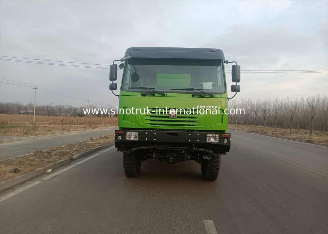 Грузовик 4X4 LHD с грузовым отсеком 5000*2300*2300 мм и задним мостом 16T для тяжелых перевозок