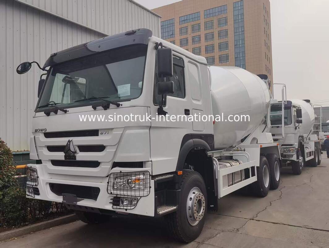 HOWO 371HP 10m³ Concrete Mixer Truck with Eaton Pump & Motor for Heavy-Duty Construction