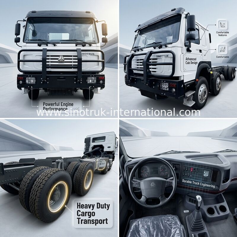 Самосвал Sinotruk HOWO 8X4 400 л.с. 12 колес Кабина Ghost Face