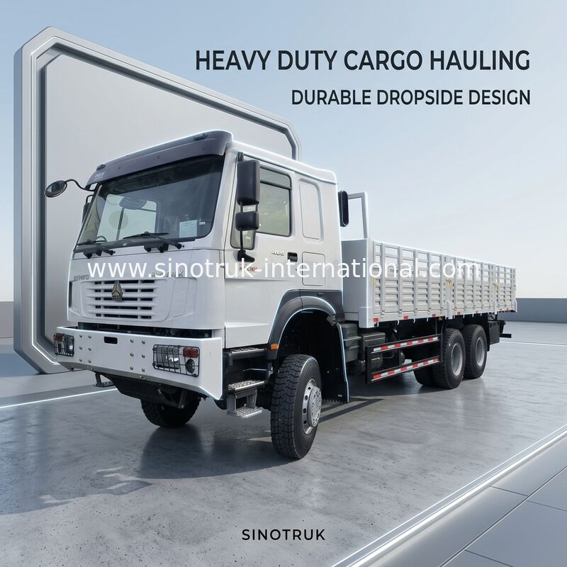 Sinotruk Howo совершенно новый грузовик 6 × 6 с полным приводом Lhd 10 колес длинный грузовик