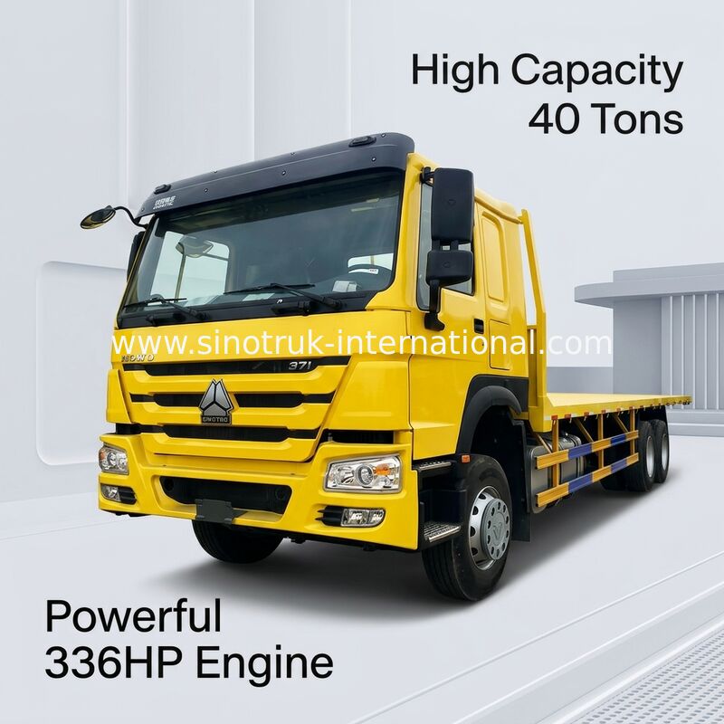 Тележка груза плоской кровати ZZ1257N4641W 336HP SINOTRUK