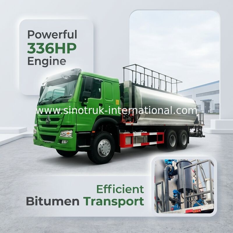 Тип дисковода тележки 6X4 битума HOWO 7 правый