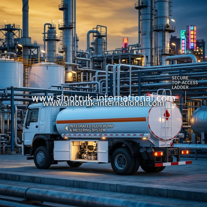 Топливный бак 4x2 Lhd Euro2 290hp тележки SINOTRUK Howo Semi
