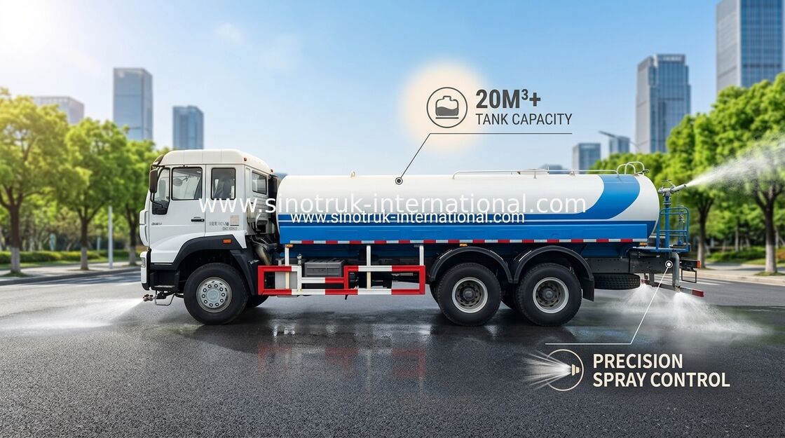 5000 × × 2496 покрышки 9920 тележки цистерны с водой SINOTRUK галлона 11.00R20 радиальное 3550 Mm