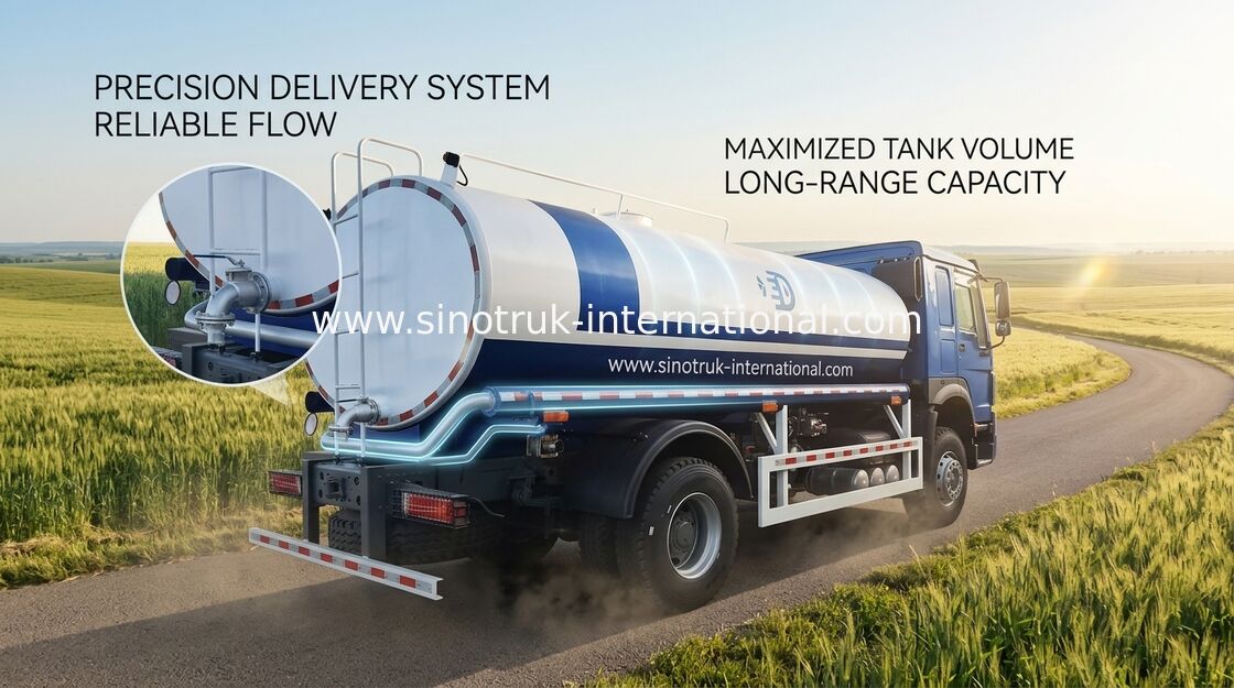 HOWO SINOTRUK Водосборный грузовик 300 л.с.