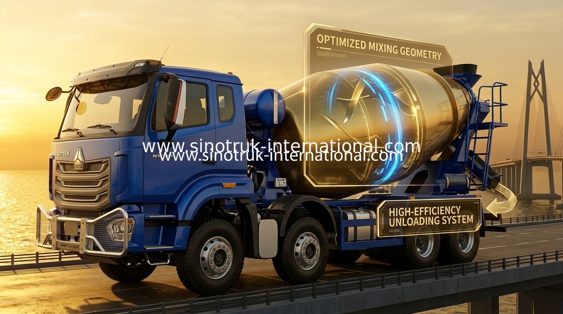 SINOTRUK HOWO NX 371HP 8*4 12-колесный бетонный смеситель, бетонный смеситель, цементный смеситель