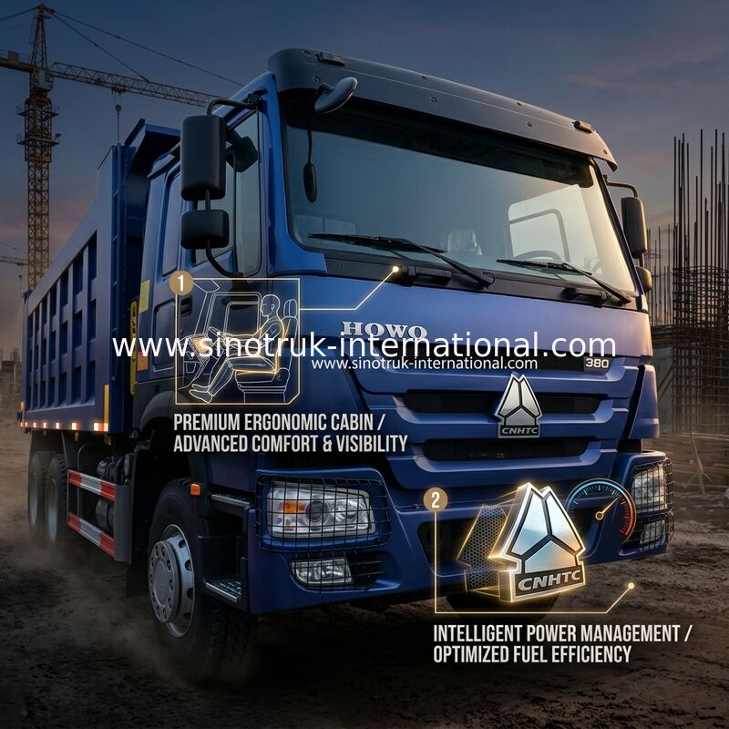 8X4 Blue Tipper Dump Truck 380hp 12 колес Белый H77L ZZ3317V3567B1 Тип U