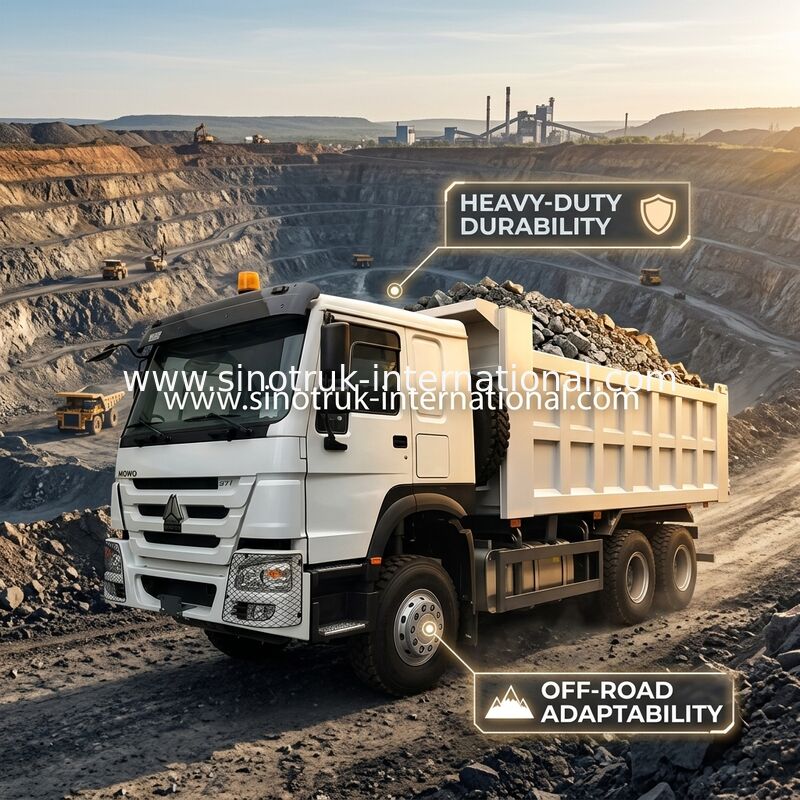 Самосвал LHD 6×4 371HP 20CBM Tipper SINOTRUK HOWO