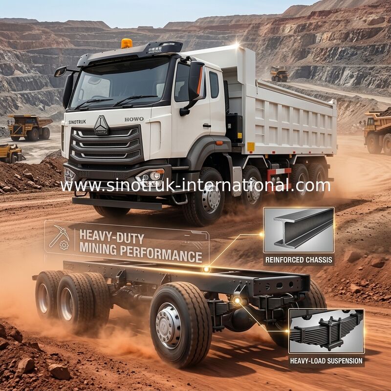 × 4 самосвала совершенно новое 380Hp Rhd 12Wheels 8 Tipper Sinotruk Howo