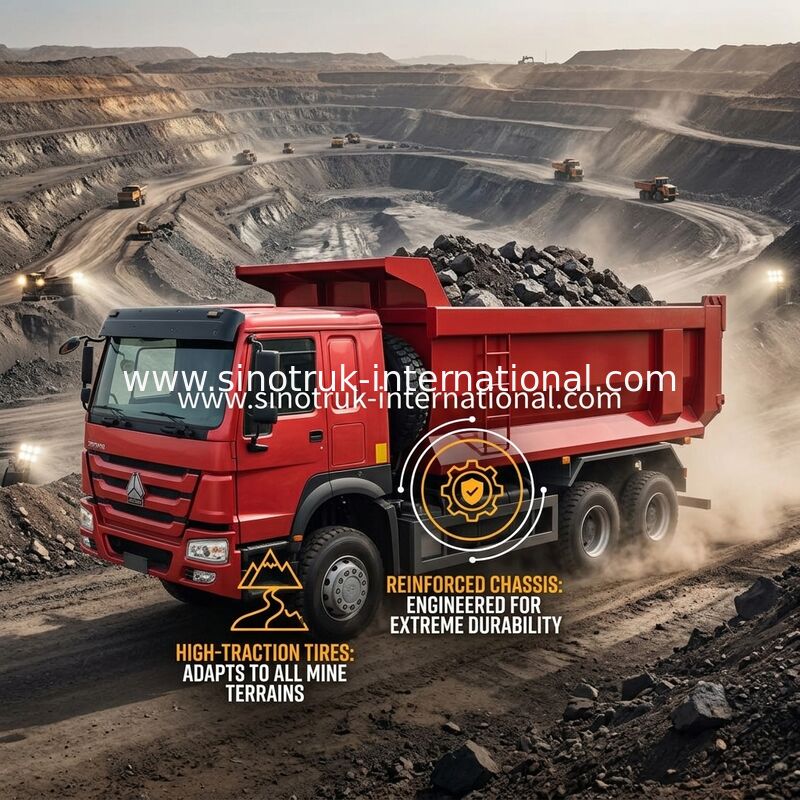 Sinotruk Howo Tipper Dump Truck 380hp 6 × 4 20CBM U Type Box 10 колес