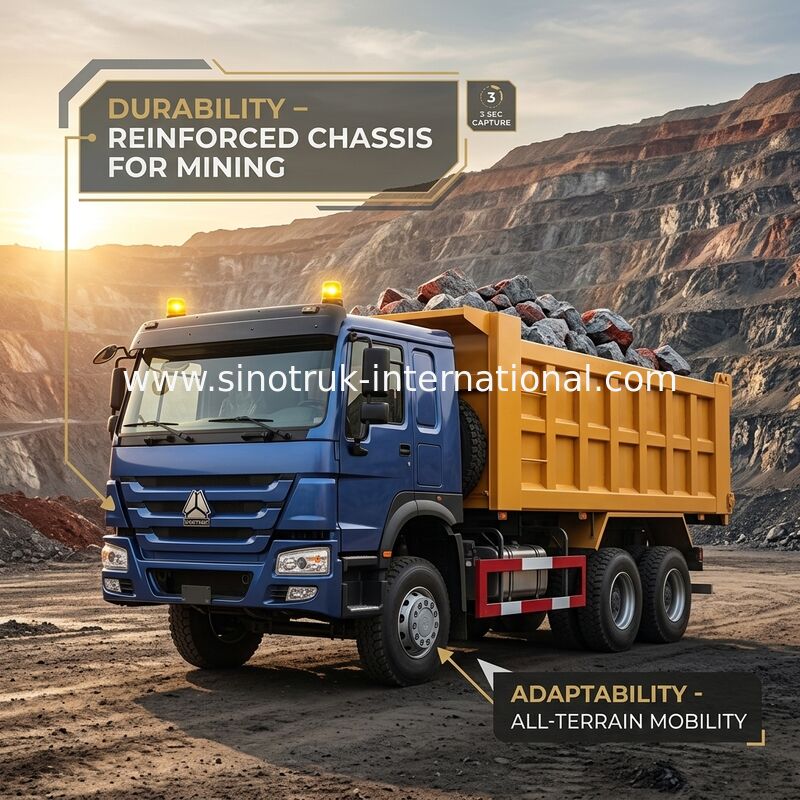 Самосвал LHD 6×4 400HP Tipper SINOTRUK HOWO