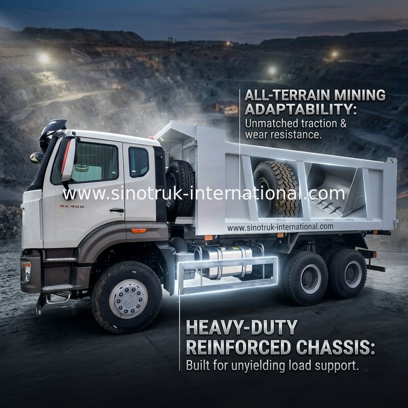Минирование × 4 самосвала новое NX 10Wheels 400Hp 6 Tipper Sinotruk Howo
