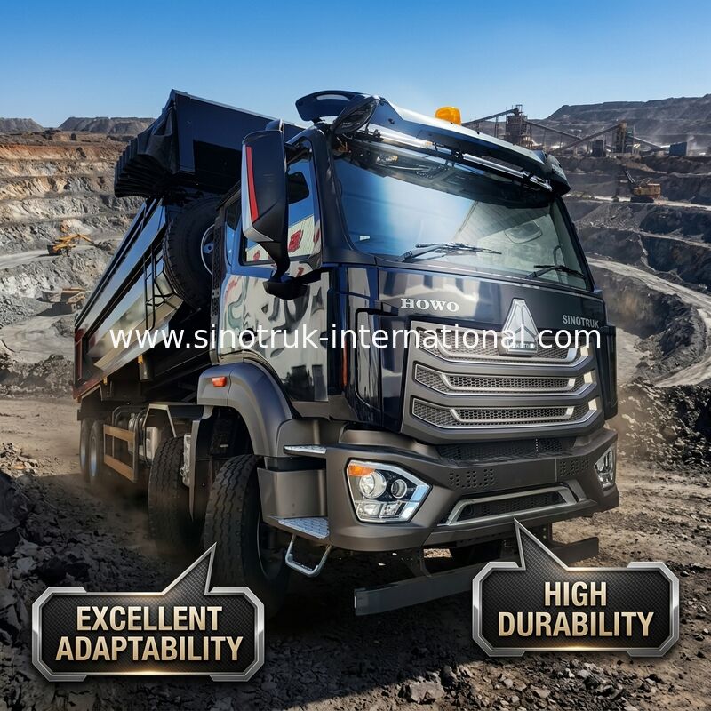 Лошадиная сила 371HP самосвала Tipper LHD 8×4 10wheels HOWO высокая