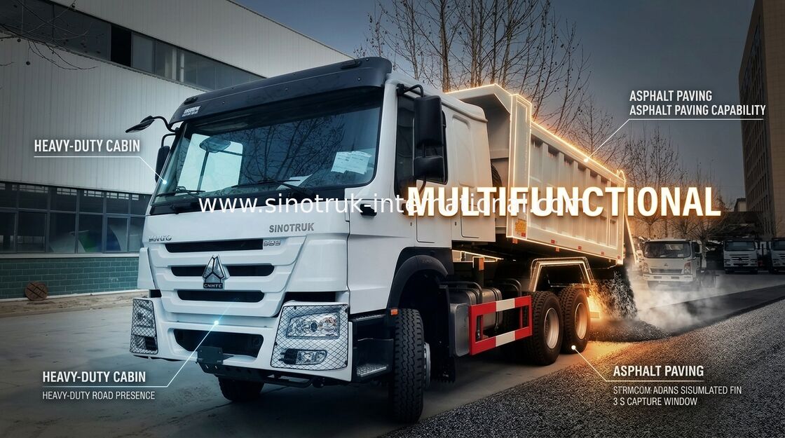 Колеса тележки Tipper 6X4 SINOTRUK HOWO 336HP LHD 10 25 тонн ZZ3257N3847B1