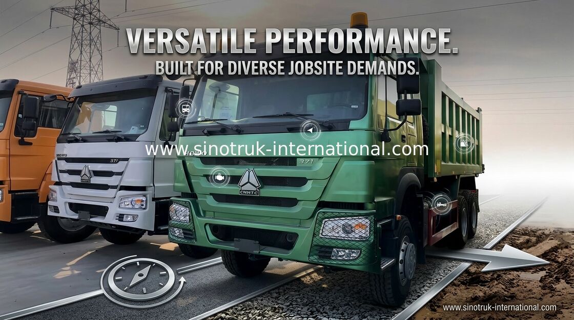Тонны 16 до 18 CBM колес HOWO ZZ3257N3647A 30 тележки Tipper 6x4 SINOTRUK 10