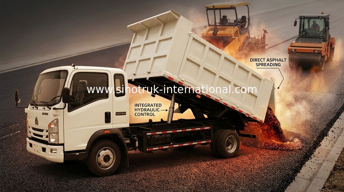 4×2 Rhd 8 Dumper тонн тележки Tipper 116hp для минировать используя