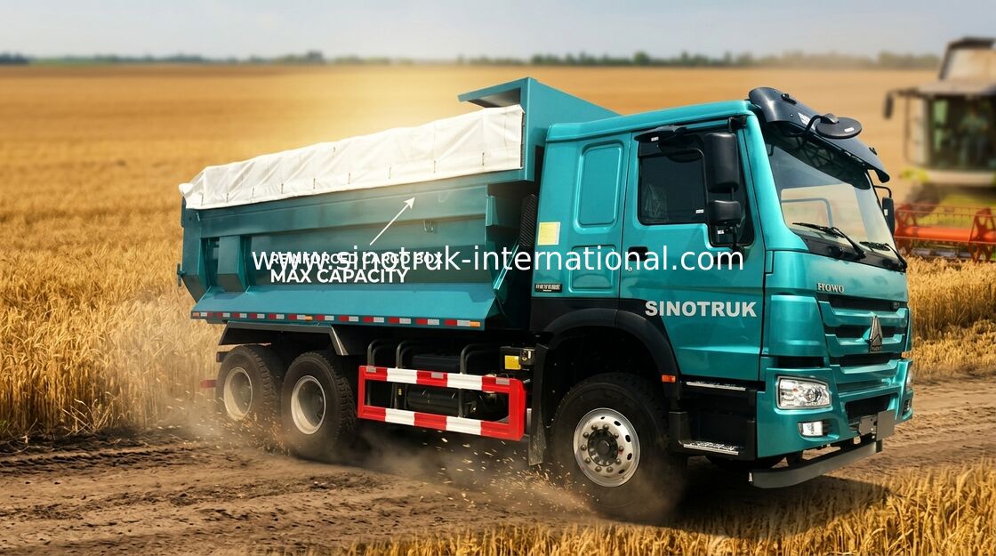 Тележка сброса колеса отхода 10 конструкции, тележка Tipper Howo евро 2 общественная работ