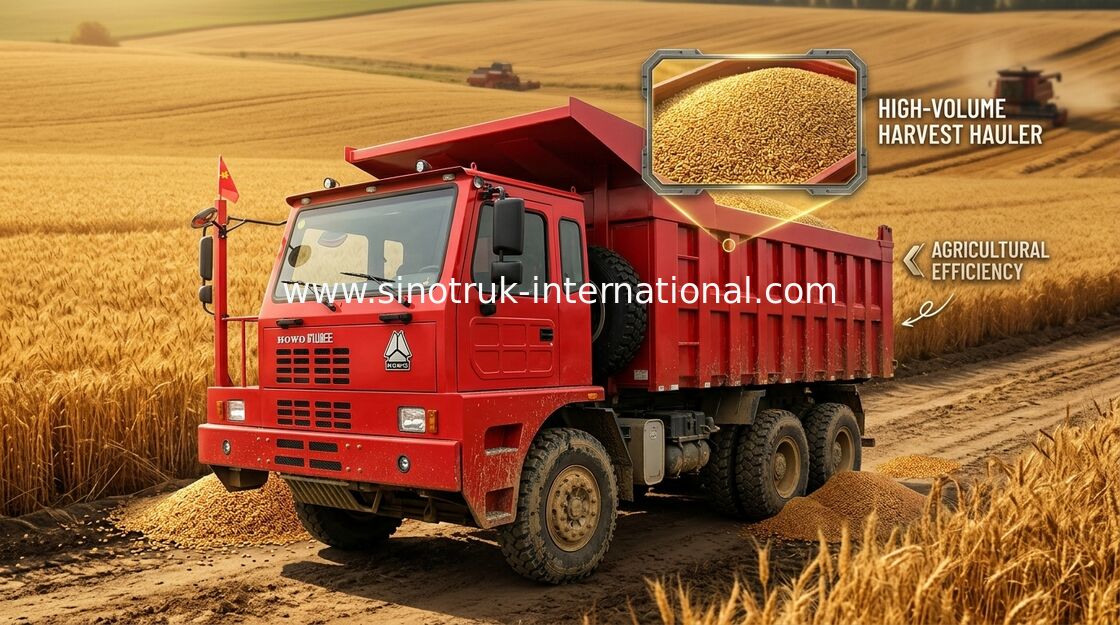Тележка сброса Tipper двигателя D12.42 420HP, тележка сброса 6X4 10 Уилеров