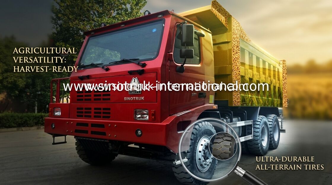 Покрашенная тележка Tipper тележки сброса SINOTRUK HOWO 6x4/HOWO для минировать