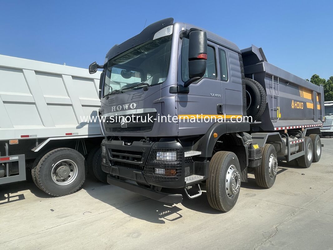SINOTRUK TX Model 400HP 8X4 Свертывающий грузовик Строительство Передняя подъемная машина