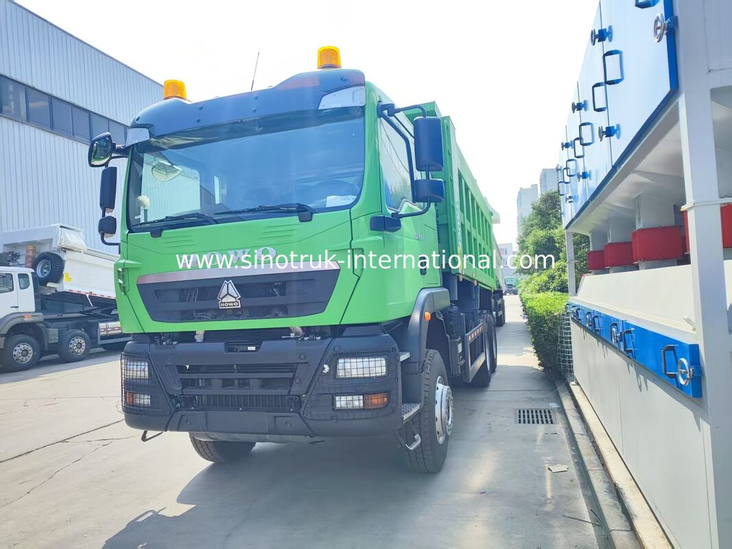 SINOTRUK TX Model 371HP 8X4 Tipper Dump Truck Customer customization Green
