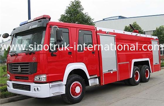15-20CBM 336HP Diesel Emergency Rescue Fire Fighting Truck Strong Power