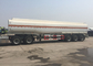 #50 / #90 Flatbed Semi Trailer Truck 3 Axles 45 - 60 CBM With HOWO A7 Tractor