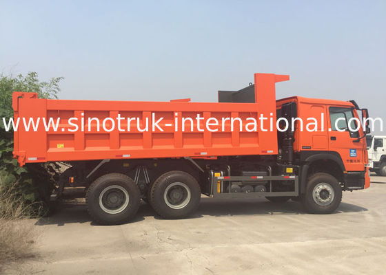371HP 10 Wheeler Dump Truck Capacity 30 - 40 T 75 Km/H Low Fuel Consumption