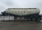 Particle Material Transport Semi Trailer Truck / Bulk Cement Tank Semi Trailer