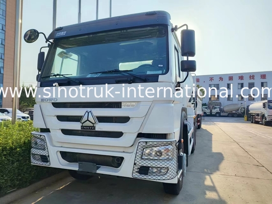Высокая тележка LHD 6×4 10wheels смесителя расхода топлива HOWO лошадиной силы 400HP низкая