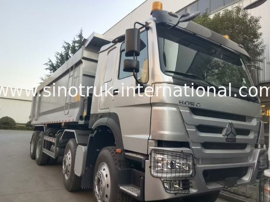 Двигатель с наклоном SINOTRUK HOWO 400HP 12 колес LHD 40Tons 30CBM ZZ3317V3567B1