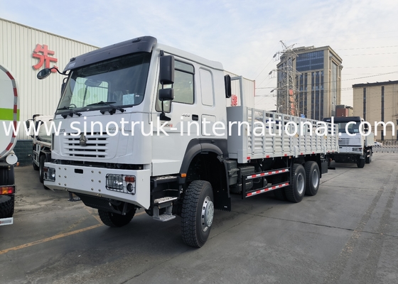 Sinotruk Howo совершенно новый грузовик 6 × 6 с полным приводом Lhd 10 колес длинный грузовик