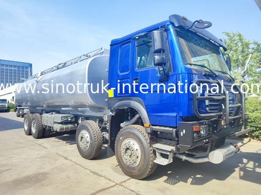 Тяжелый HOWO 8*4 400 л.с.п. LHD топливный грузовик 40CBM Двойной резервуар для распределения топлива на большие расстояния
