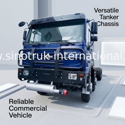 SINOTRUK HOWO Нефтяной танк грузовик шасси 400 л.с. 8х4 LHD 50 тонн 40CBM