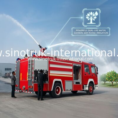 тележка бой пожара 10CBM 4X2 290HP, аграрная тележка пожарной машины для Landscaping