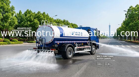 SINOTRUK HOWO Водосборный грузовик 4х2 RHD 300HP 10CBM для устойчивой транспортировки воды