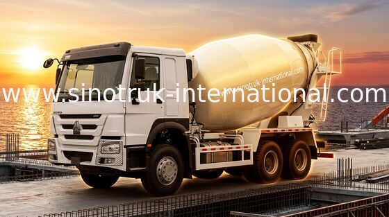 SINOTRUK HOWO LHD 6×4 10 колес Бетонный смеситель Грузовик высокая лошадиная мощность 400 л.с.