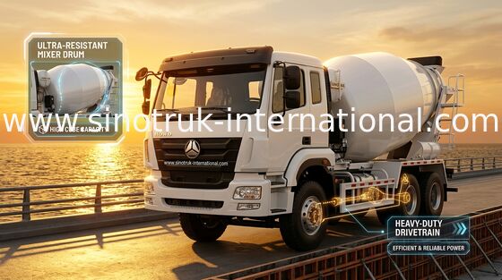 Тележка Euro2 290HP 6X4 ZZ5255GJBM3846B1 насоса конкретного смесителя SINOTRUK HOHAN