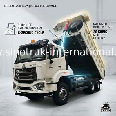 Строительство Howo 6x4 Свертоходный грузовик RHD Drive