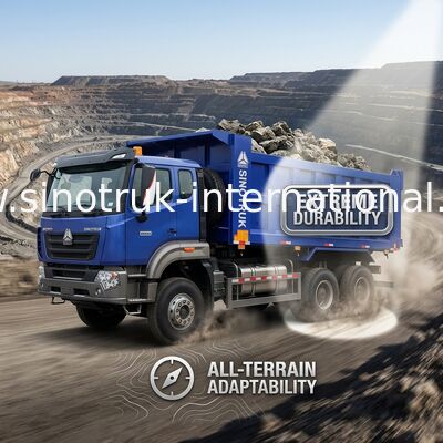 Sinotruk Howo Дампер с наклоном Nx 6 × 4 Rhd 10 колес H77L Кабина Евро 2