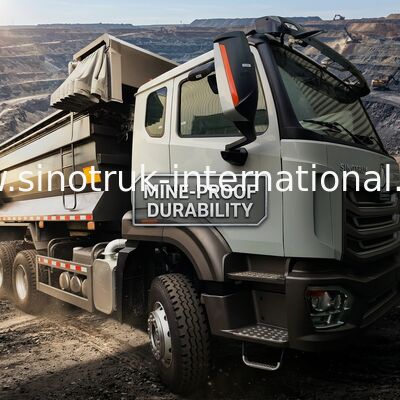 SINOTRUK HOWO LHD 6×4 10колесный грузовик типа U для добычи 40 тонн