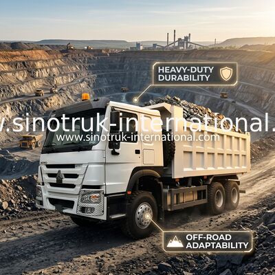 Самосвал LHD 6×4 371HP 20CBM Tipper SINOTRUK HOWO