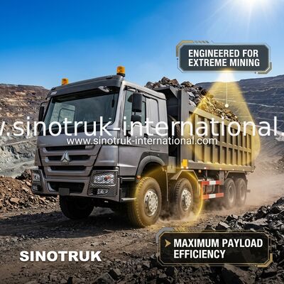 RHD 8×4 12 колес высокая лошадиная мощность HOWO 26CBM грузовик 380 л.с. низкое потребление топлива