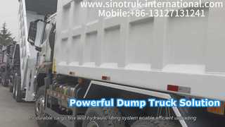 Самосвал Sinotruk Howo обеспечит мощность ваших проектов